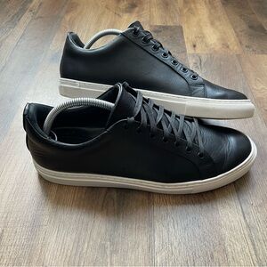 Thursday Boot Company Premier Low Sneaker Black Leather Shoes - Men’s Size 10.5